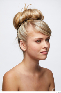 Groom references Lenny  004 hairstyle high ballet bun long…